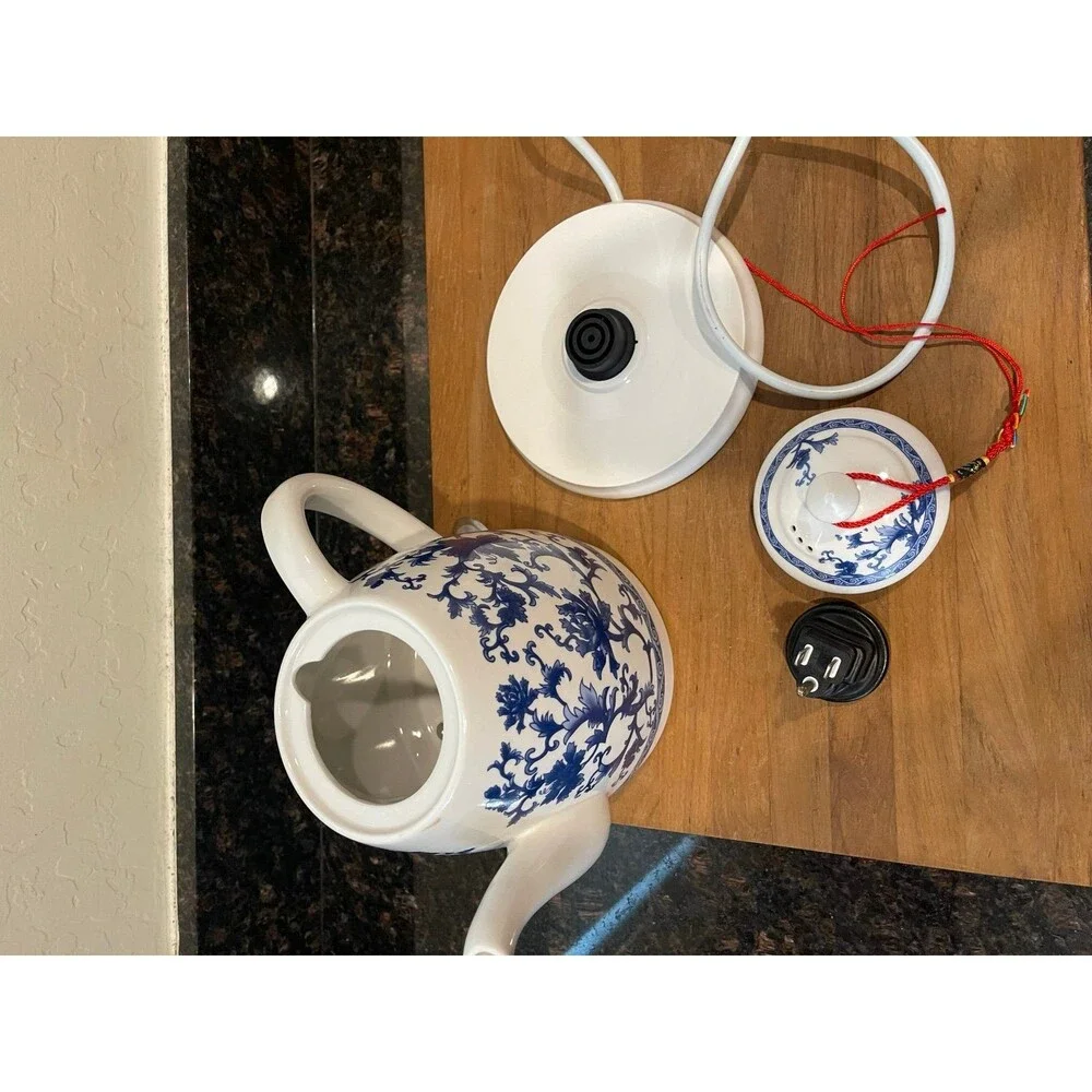 Ceramic Electric Kettle Porcelain Teapot Water Boiler